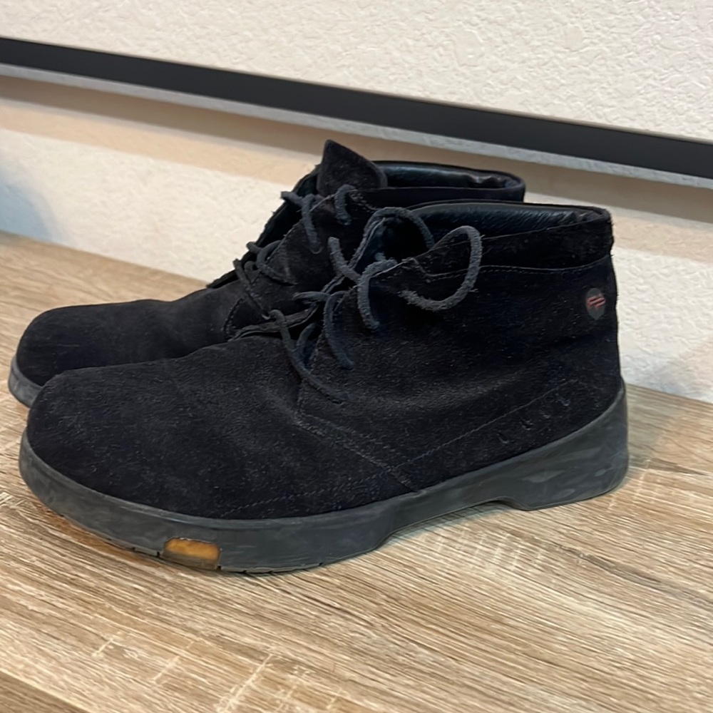 Footprints by Birkenstock black suede boots. Size 42